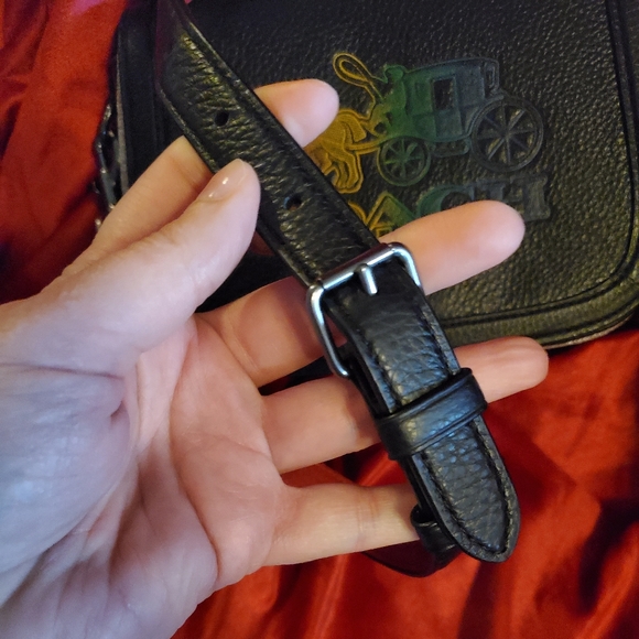 New COACH Saddlebag Crossbody w/ Horse Carriage ❤🧡💛💚💙💜 - Picture 6 of 16